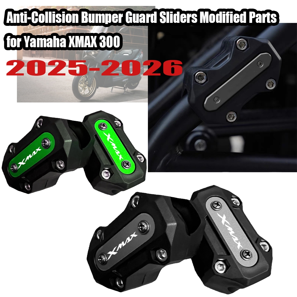 Crash Bars & Anti-Crash Sliders ดัดแปลงสําหรับ Yamaha XMAX 300
