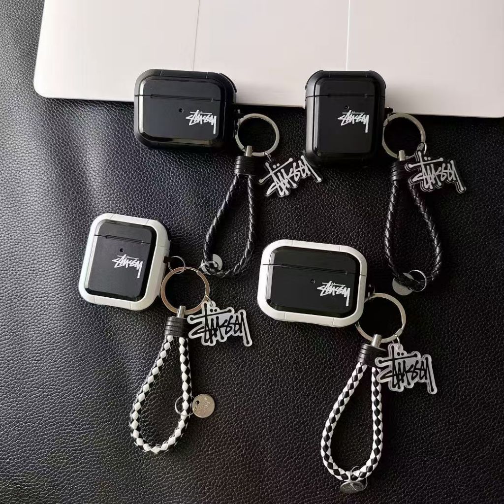 สําหรับAirPods Pro3 กรณี Thunder Armor สําหรับAirPods 4/4anc CaseAirPods สําหรับ AirPods 1/2/3/Pro Pro2 สําหรับAirPods 3 กรณี Apple ชุดหูฟังไร้สายบลูทูธ Anti drop