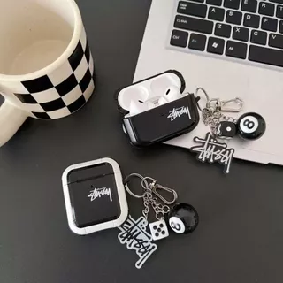 เคสหูฟัง AirPods 9 สี สําหรับ AirPods 1/2/3/Pro/Pro2 ลายลูกเต๋าบิลเลียด