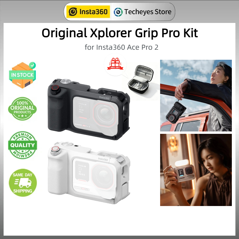 Insta360 Ace Pro 2 Xplorer Grip Pro Kit - อุปกรณ์เสริมด้ามจับกล้องอเนกประสงค์สําหรับ Ace Pro 2