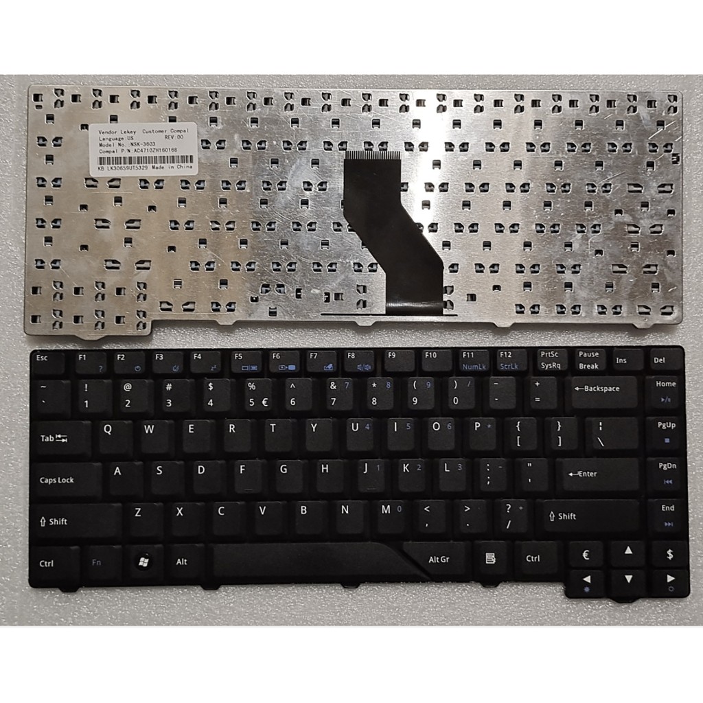 US Layout สําหรับ Acer Aspire 6920G 6935G 4930G TM520 6935 7300 5720 5930G 4730 AS4330 แป้นพิมพ์แล็ป