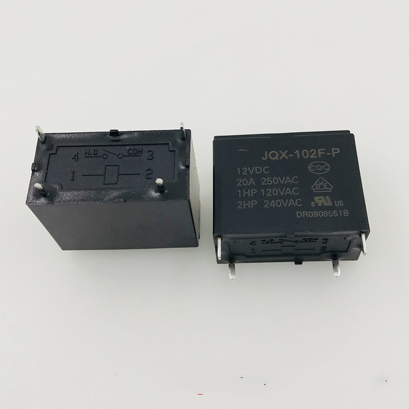 รีเลย์ JQX-102F 12VDC 20A