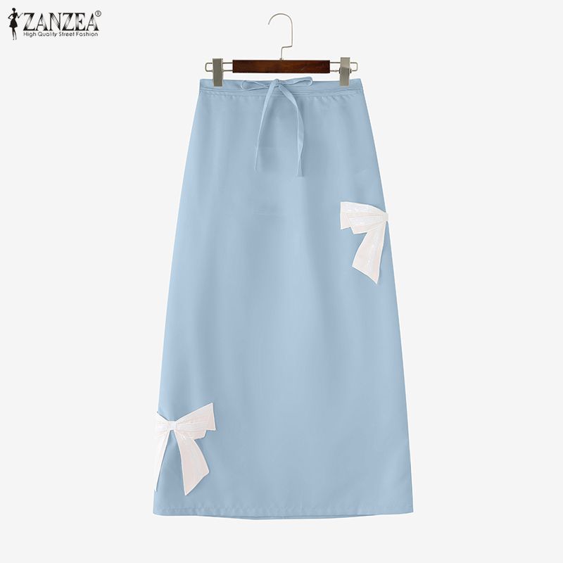 ZANZEA Celmia เสื้อผ้าผู้หญิง Casual Skirt
