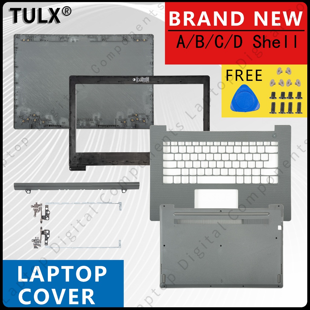 สําหรับ lenovo V130-14 V130-14IKB V330-14 V330-14IKB ด้านหลังฝาปิดด้านหลัง Bezel Palmrest ด้านล่างบา