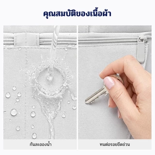 MURIOKI-Mystery กระเป๋าโน๊ตบุ๊ค 15.6 นิ้ว กระเป๋าไปทำงาน กระเป๋ามหาลัย ผู้หญิง สีดำ โท้ท G1013(41.5*12.5*28）