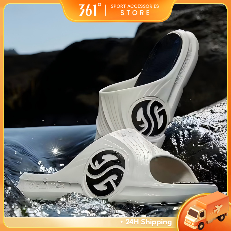 361 Degrees AG Slides รองเท้าแตะกีฬา Soft Cushion Anti-Slip Comfortable รุ่น 672126702F