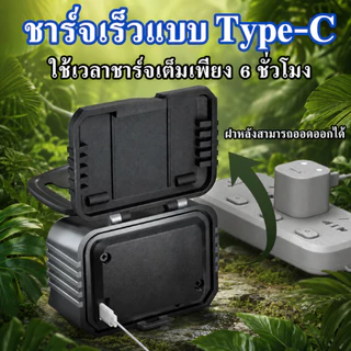 Warsun Si88 ไฟฉายคาดหัว USB-C เซ็นเซอร์ หมุนได้ 90° ไฟแดง แฟลช กันน้ำ สว่างมาก