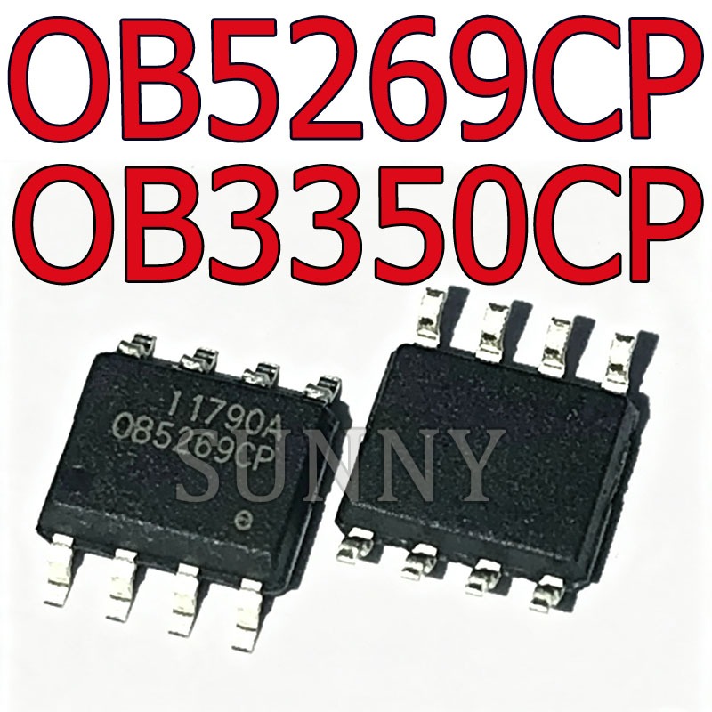 5 ~ 10PCS OB5269CPA ชิปไฟฟ้า Patch 8 Pins 0B5269CP แบบบูรณาการบล็อกสวิตช์ไฟการจัดการ IC OB3350CP