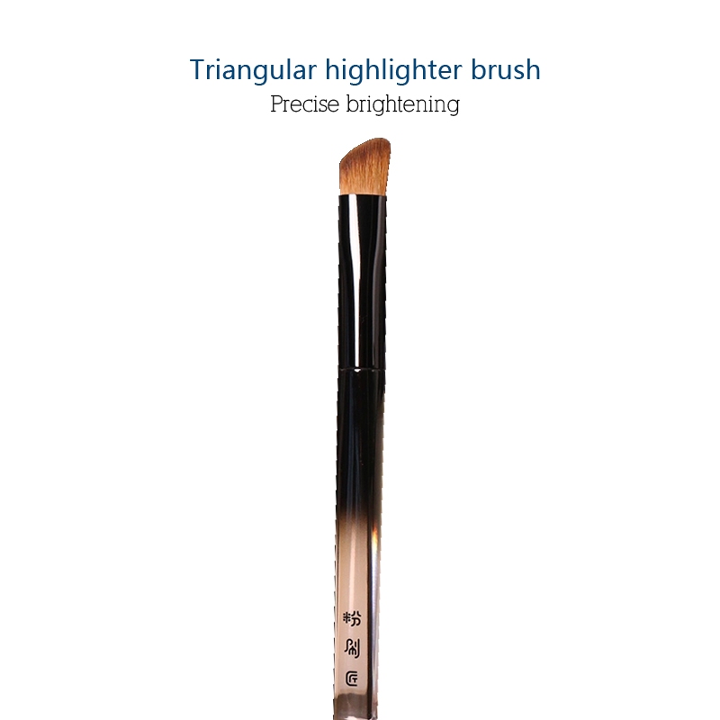 จิตรกร fenshuajiang/Triangle Highlight Brush Fiber Hair D56