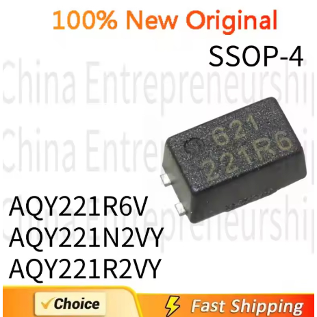 5 PCS SSOP-4 PQY221N2VY PQY221R2V PQY221R2VY 221R2 PQY221R6V 221R6 SSOP-4 SMD Optocoupler solid-stat