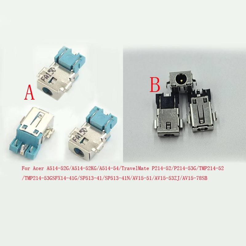 2-10 ชิ้นขั้วต่อ DC ปลั๊กไฟสําหรับ Acer TravelMate TMP214-52 53G A514-52G 54 P214 SP513-41N AV15-51 