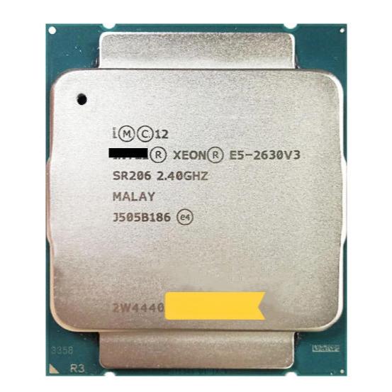 E5-2630V3 E5 2630v3 E5 2630 v3 2.4 GHz แปด-Core Sixteen-Thread CPU โปรเซสเซอร์ 20M 85W LGA 2011-3 ให