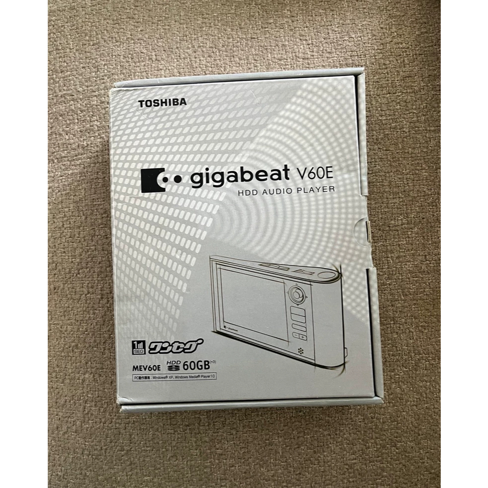 Toshiba V60E gigabeat MEV60E เครื่องเล่นสื่อพกพา – HDD 60GB, LCD 3.5", ใหม่ #VintageAudio #MP3Player