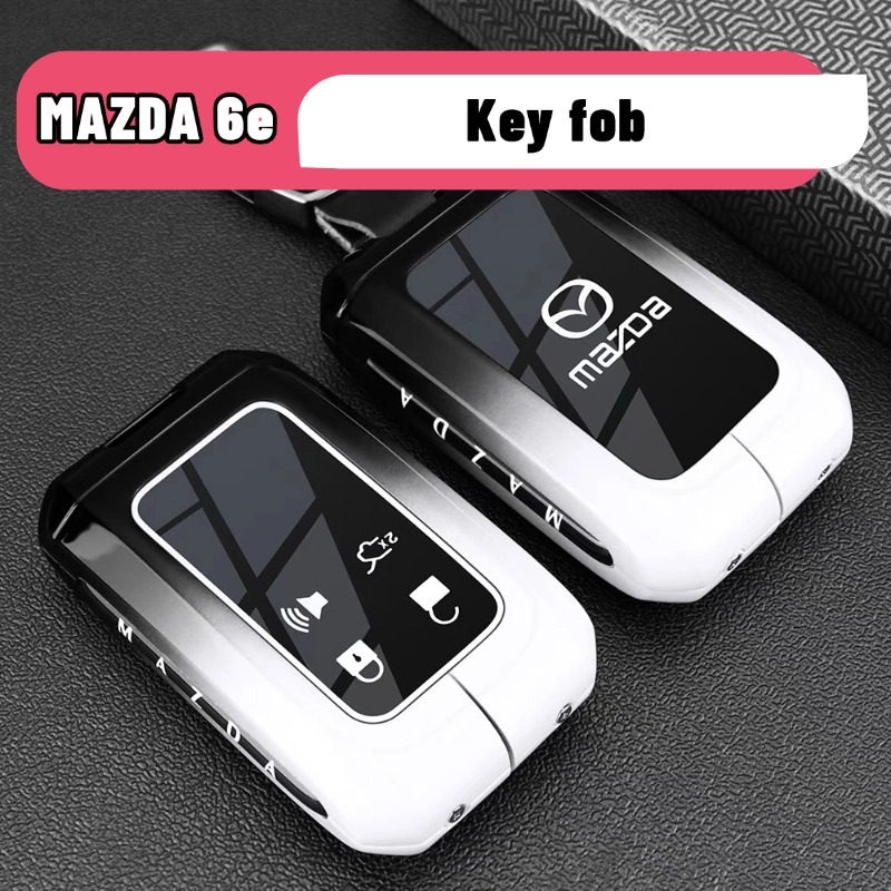 ฝาครอบกุญแจ Mazda 6e ซิลิโคน เคส ป้องกัน กันรอย กันฝุ่น สวยงาม คุณภาพสูง ตรงรุ่น ติดตั้งง่าย ทนทาน อ