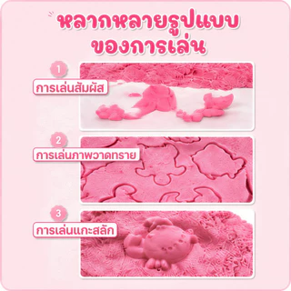 ชุดสุดคุ้ม ทรายวิทยาศาสตร์ ทรายแม่เหล็ก วิเศษ กระบะทราย