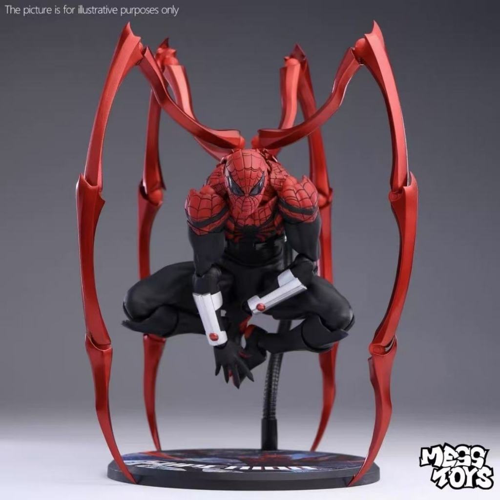▲KKangT▲ Genuine MESS TOYS MARVEL Superior spider man 1：12 Anime Toys