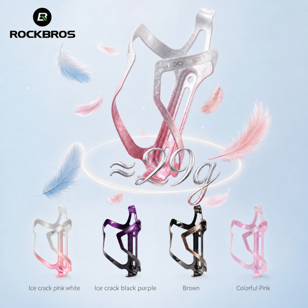 【พร้อมส่ง】ROCKBROS ที่วางขวดน้ำจักรยาน อะลูมิเนียมอัลลอยด์ น้ำหนักเบา แข็งแรง ติดตั้งง่าย สำหรับ MTB เสือหมอบ และจักรยานพับ