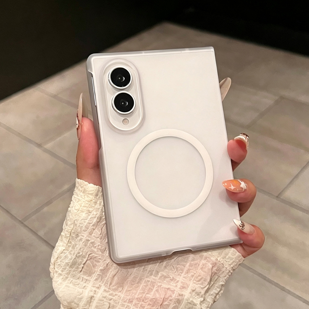 Slim Matte Hard Case Magnetic สําหรับ Samsung Galaxy Z Fold 8 / Z Fold 8 Ultra ปลอก Transparet ฝาครอบป้องกันโทรศัพท์