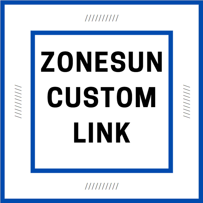 ZONESUN ลิงค์ปรับแต่งตัวอักษรตัวพิมพ์สูง 10 มม.