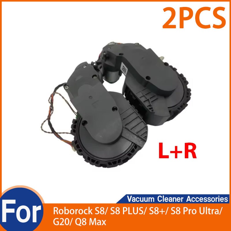 Original สําหรับ Roborock S8/ S8 PLUS/ S8 + / S8 Pro Ultra/ G20/ Q8 Max ซ้ายและขวาล้อเดินเครื่องดูดฝ