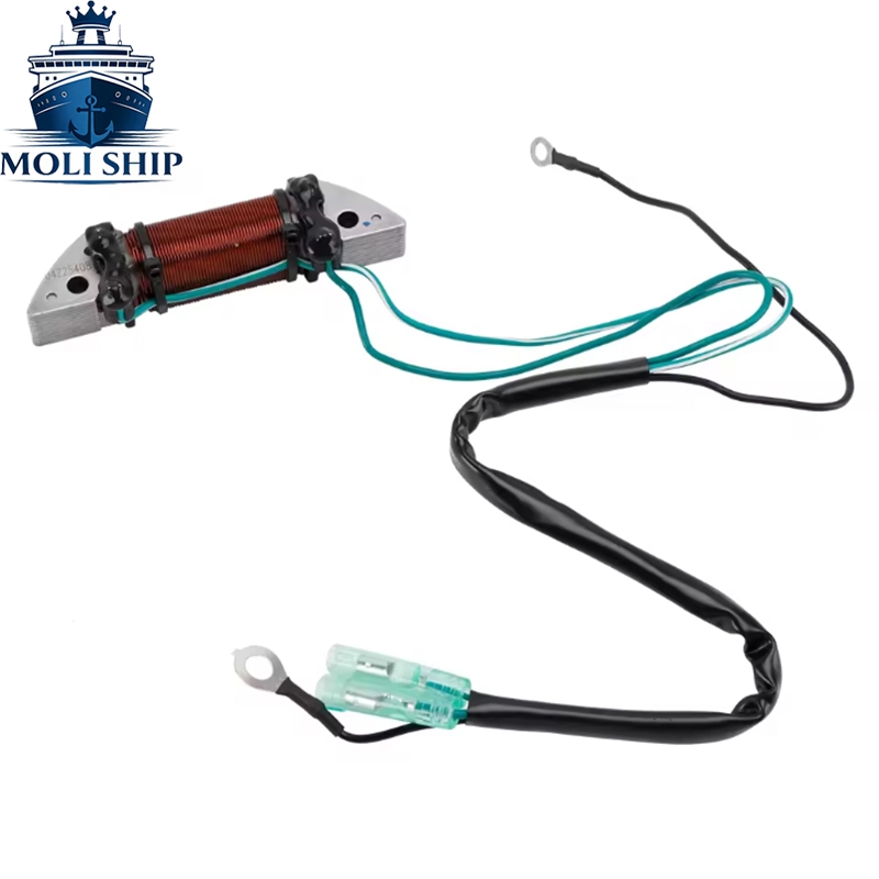 6F5-5533 คอยล์แสงสําหรับ Yamaha Outboard 40HP E40J E40G 2 จังหวะ 6F5-8553310-10