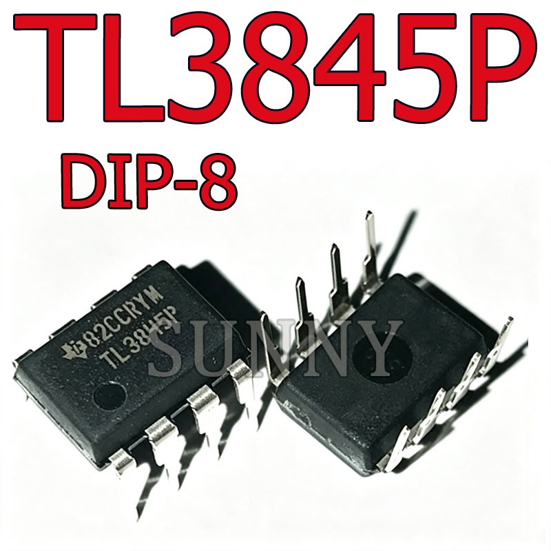5 ~ 10PCS ยี่ห้อใหม่นําเข้า TL3845 TL3845P DIP-8 In-Line PWM Controller Power Management ชิป