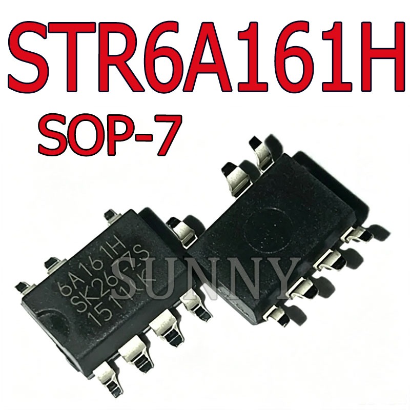 1 ~ 5PCS ยี่ห้อใหม่นําเข้า STR6A161H 6A161H Patch SOP-7 เครื่องปรับอากาศชิป IC
