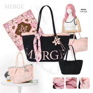 Merge A Day Bag Nylon L ของแท้ 100% ใหม่มือ1 แถมผ้า พร้อมส่งด่วน