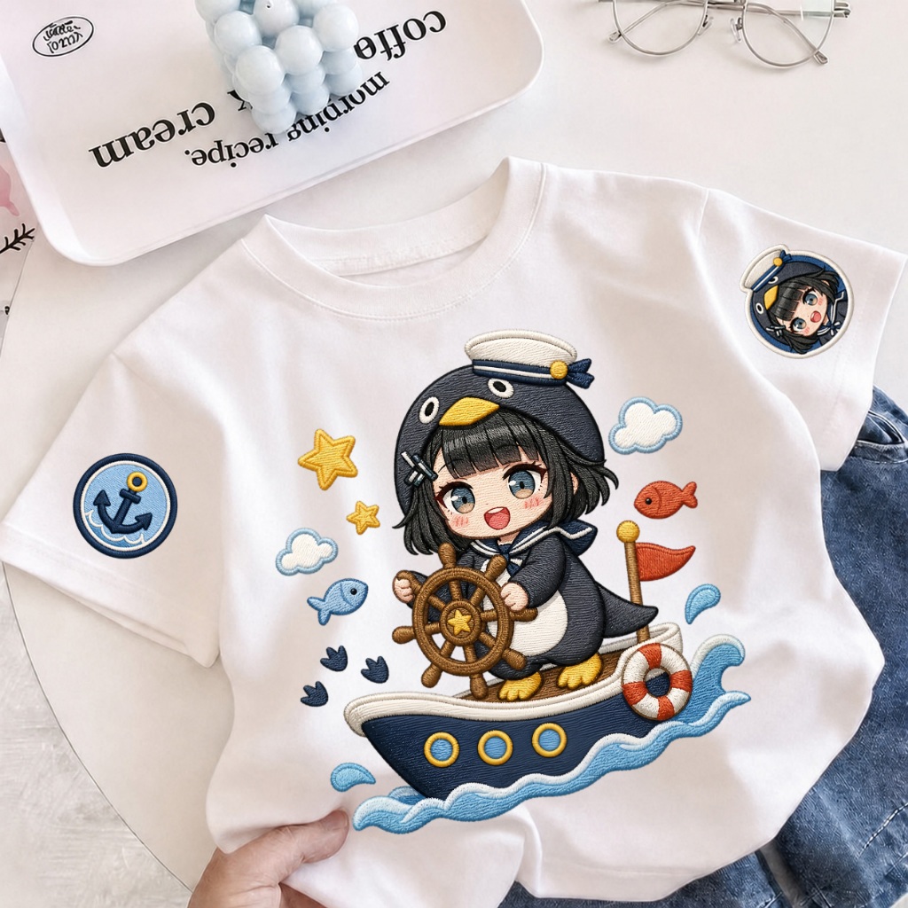 【จัดส่งภายใน 24 ชม.】COD เสื้อยืดเด็กแขนสั้น ลาย Gugugaga สุดน่ารัก ผ้านุ่ม ระบายอากาศดี สำหรับเด็ก 1-12 ปี