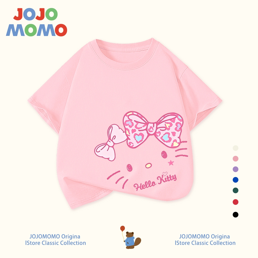 【ส่งในวันเดียวกัน】เสื้อยืดเด็ก เสื้อยืดเด็กผู้หญิง ลายการ์ตูน ระบายอากาศดี ใส่สบาย เหมาะสำหรับเด็กอายุ 1-12 ปี