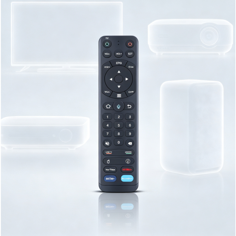 V2 Pro เปลี่ยน Bluetooth Voice Remote Control เข้ากันได้กับ vSeeBox V1 / V2 / Elite / Max, OctaStrea