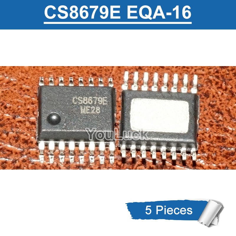 5 ชิ้น CS8679E EQA-16 Class-D เครื่องขยายเสียงชิป IC ใหม่