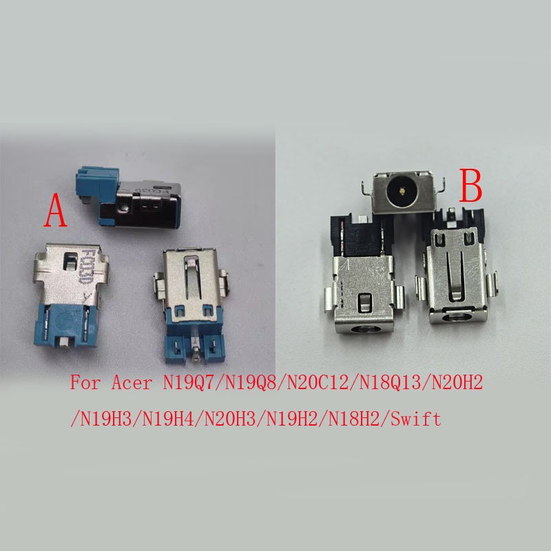 2-10 ชิ้นปลั๊ก DC Power สําหรับ Acer N18H2 N19Q7 N19Q8 N20C12 N18Q13 N20H2 N19H3 N19H4 N20H3 N19H2 S
