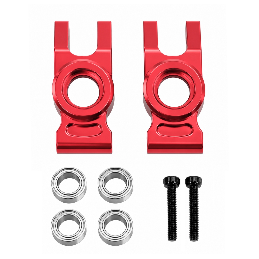 สําหรับ MJX Hyper go 1/14 14207 14208 RC รถโลหะด้านหลัง Hubs แบริ่งอัพเกรดล้อหลังถ้วยลูกปืนอะไหล่