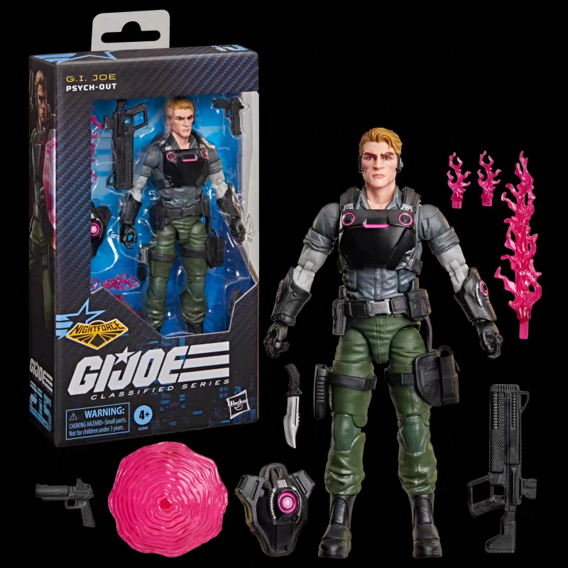 ฮาสโบร จี.ไอ. Joe Classified Series 215 Night Force Psych-Out แอ็คชั่นฟิกเกอร์สะสม