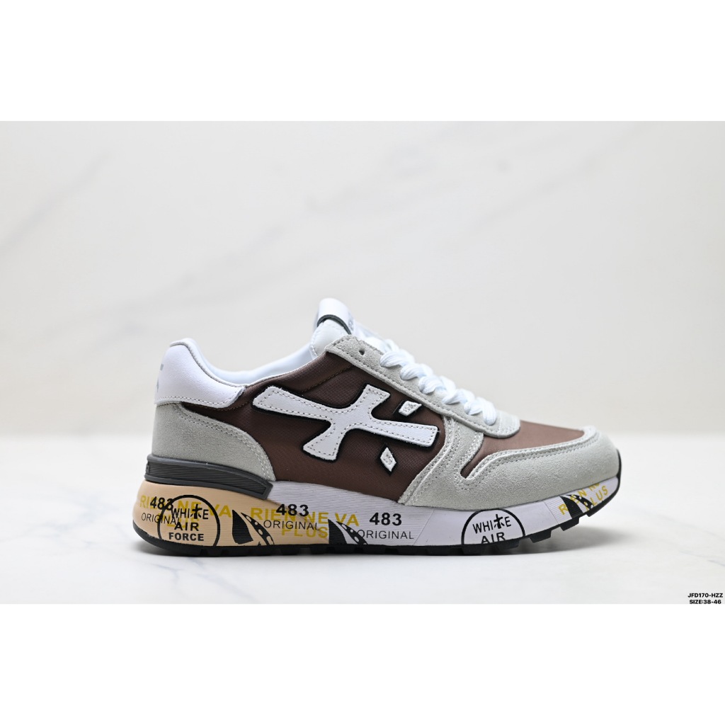 PREIMATA Beef Cut Layer Leather Casual Shoes
