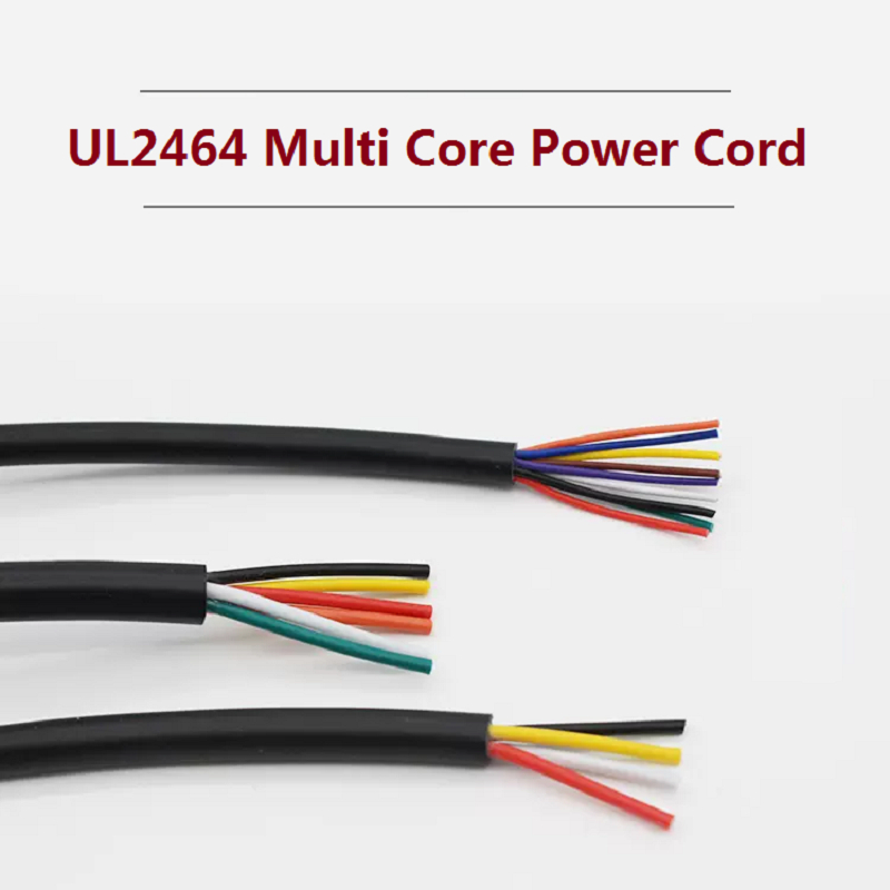 UL2464 ลวดอิเล็กทรอนิกส์ Multi-core Wire 26AWG ลวดทองแดงชุบดีบุกเป็นมิตรกับสิ่งแวดล้อม PVC Soft Shea