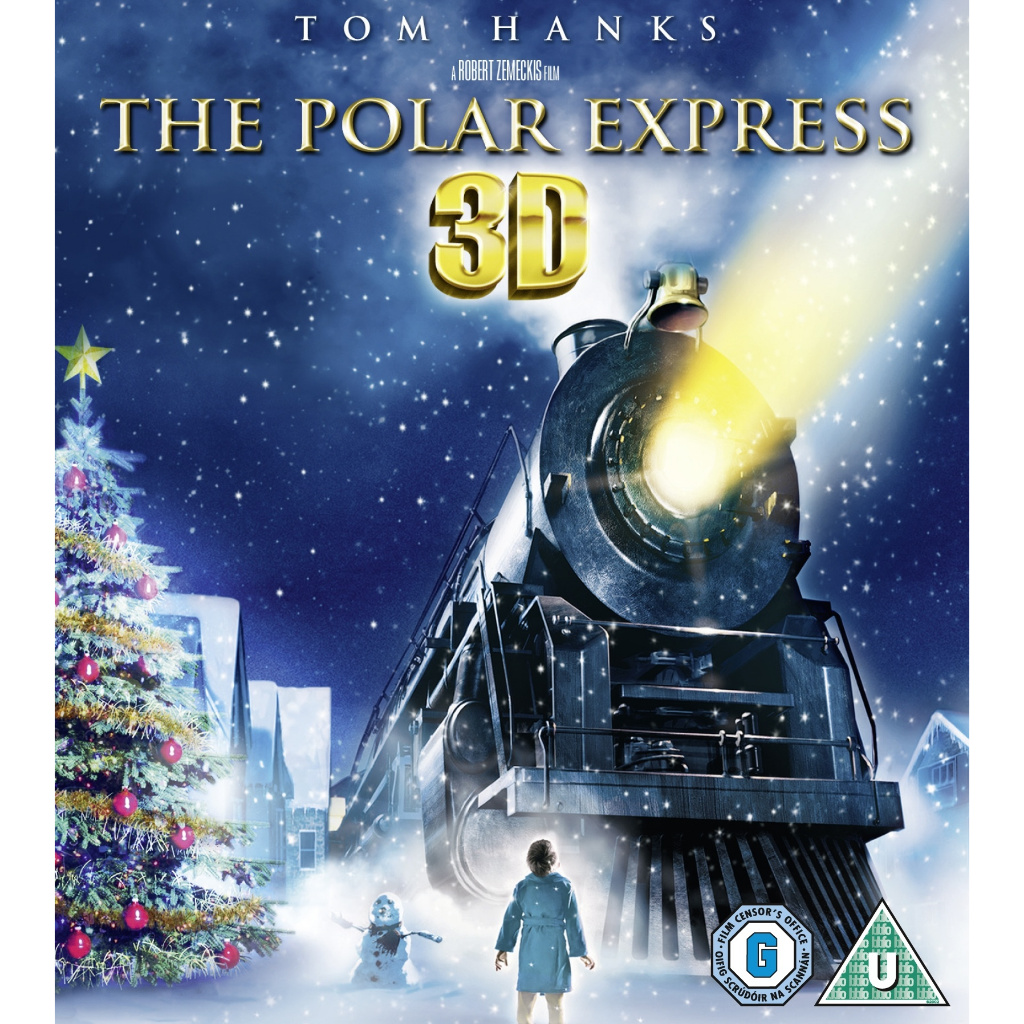 [ภาษาอังกฤษ][คลังสินค้าพร้อม] ภาพยนตร์ Blu-ray HD 4K UHD 1080P The Polar Express(3D)