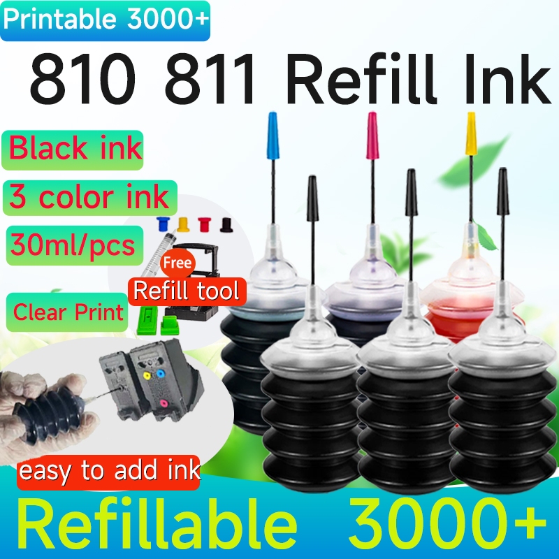 ใช้งานร่วมกับ Canon 810 811 หมึก Canon 810s 811s หมึก Canon 810XL 811XL หมึกสําหรับ iP2770 iP2772 MP
