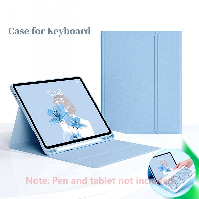 สําหรับ Samsung Galaxy Tab S9 FE 10.9 S6 Lite 10.4 S7 S8 S9 A9 + Slim ฝาครอบหนังขาตั้ง TPU ด้านหลังพ