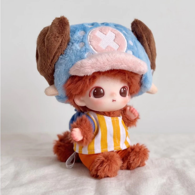 Dimoo Pixar Series ชุดเสื้อผ้าเด็กชอปเปอร์วันพีซ (ไม่มีตุ๊กตา)