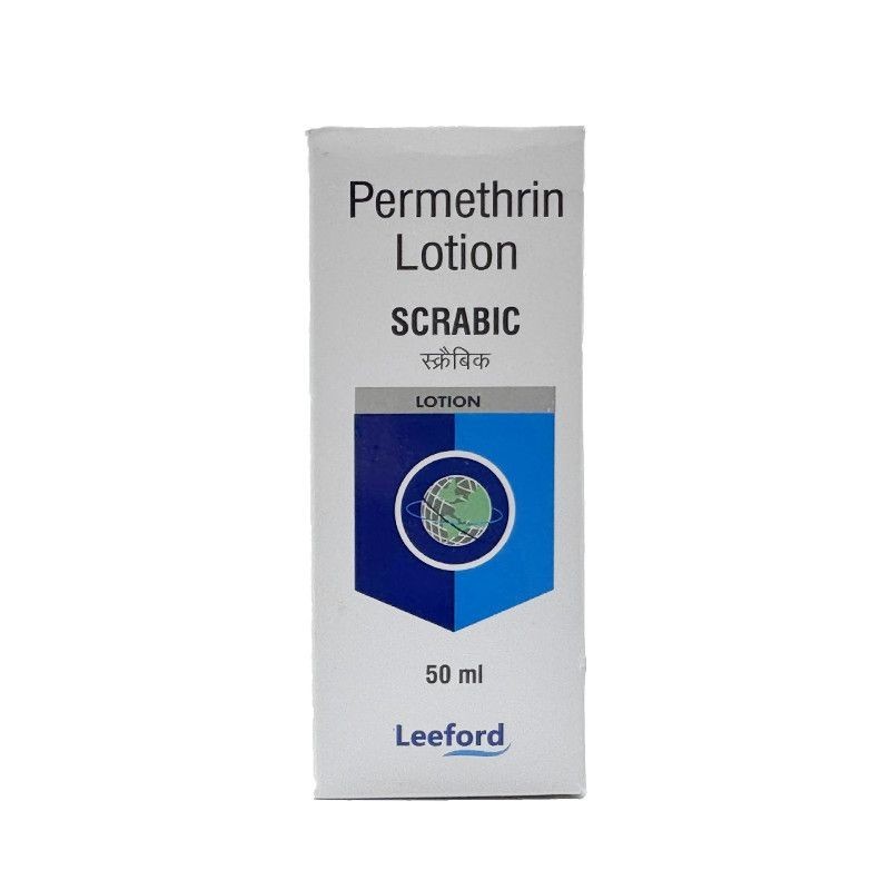 SCRABIC India นําเข้า Permethrin Permethrin 5% Lotion 7/30/30