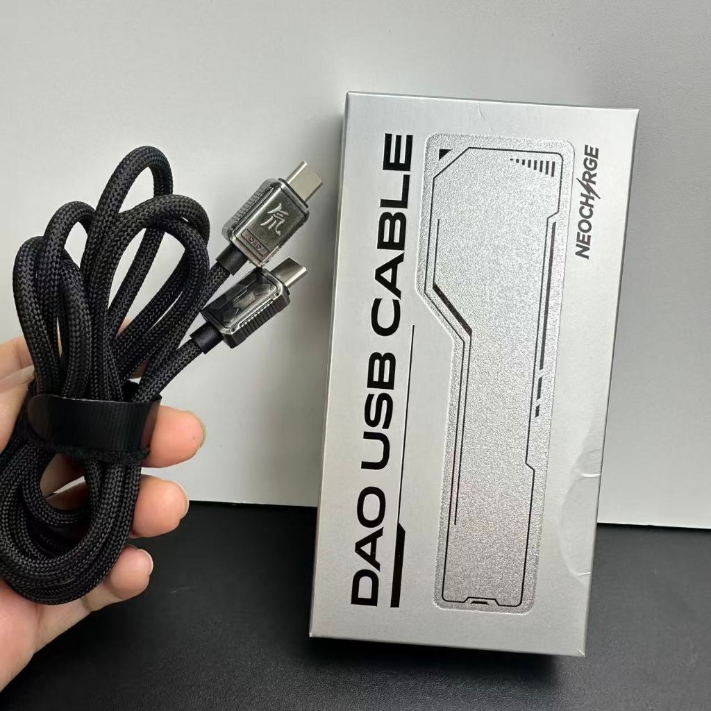 Original Nubia Red Magic 6A 1.5M USB C ถึงประเภท C สายโลหะถัก 65W 80W 100W 120W Neo Super Fast ชาร์จ