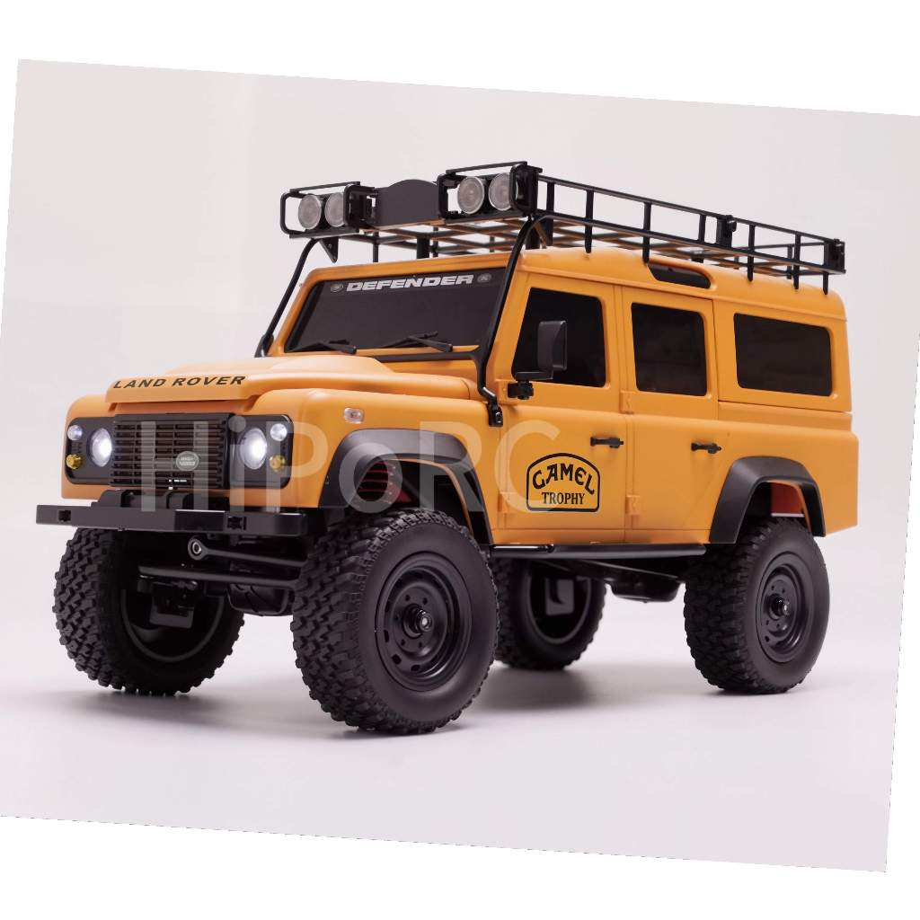 HiPoRC MN รุ่น MN111C 1/18 4WD RC Crawler Truck – 2.4GHz Full Proportional, เพลา Portal, ไฟ LED, นักปีนเขา Off-Road เกรดงานอดิเรก