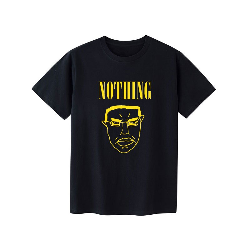 Nothing Ever Happens Wojak ล้อเลียนตลก Meme T เสื้อผู้ชายผู้หญิง Casual Cotton T เสื้อแฟชั่นแขนสั้นเ