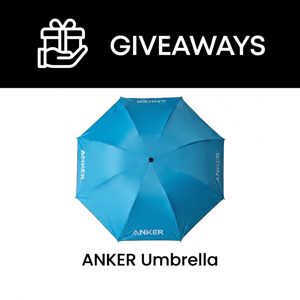 [ของขวัญฟรี] ผลิตภัณฑ์ร่ม Anker