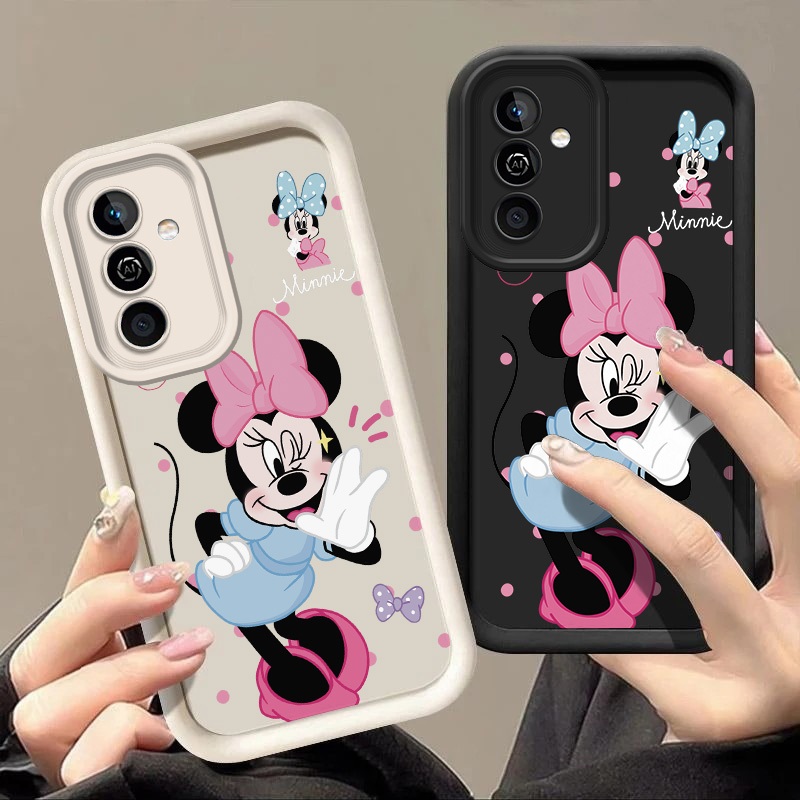 เคสสําหรับ Samsung Galaxy S26FE 5G S26ultra S26 + Plus Disney Minnie Mobile Case Matte Slim Capa ฝาค