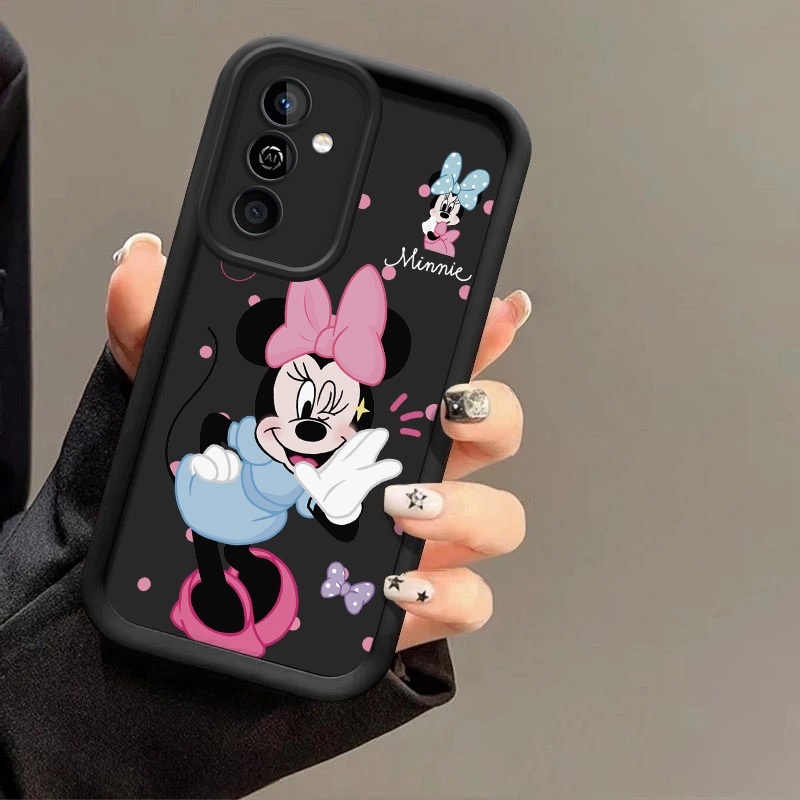 เคสสําหรับ Samsung S26 FE 5G S26 + Plus S26ultra Disney Minnie Mobile Case Matte Slim Capa สีทึบ