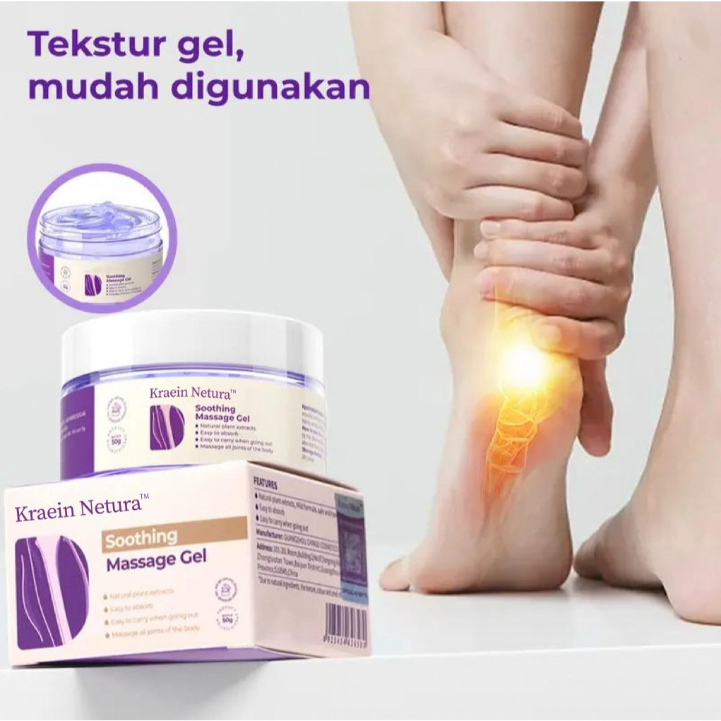 Kreain Nature Ginger Joint Care Massage Gel เจลนวดบรรเทาอาการปวดเข่า คอลลาเจน Joint Cream Gout Ointm