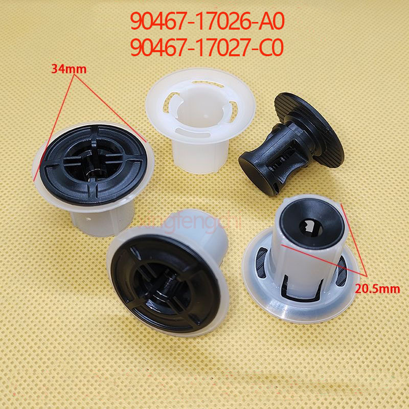 เหมาะสําหรับ Toyota YARIS COROLLA PRIUS CAMRY RAV4 แชสซีเครื่องยนต์ Lower Guard แผ่นหัวเข็มขัดคลิปฐา